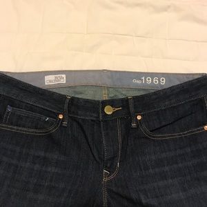 Gap Real Straight Cropped Jeans